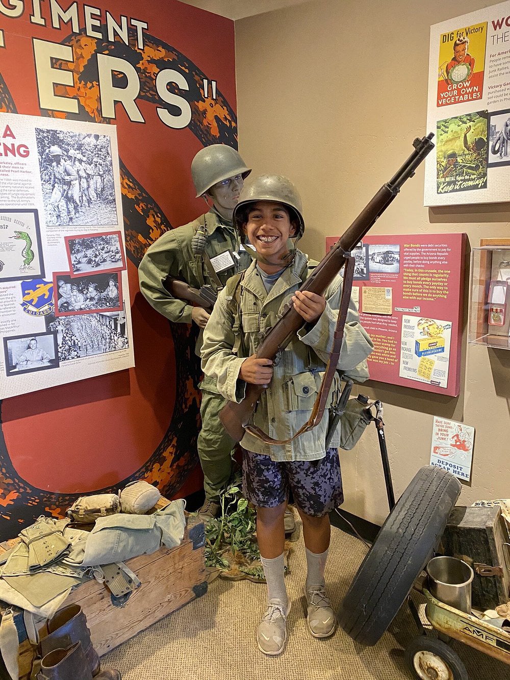 Fort Tuthill Military Museum Flagstaff, AZ Fun Displays